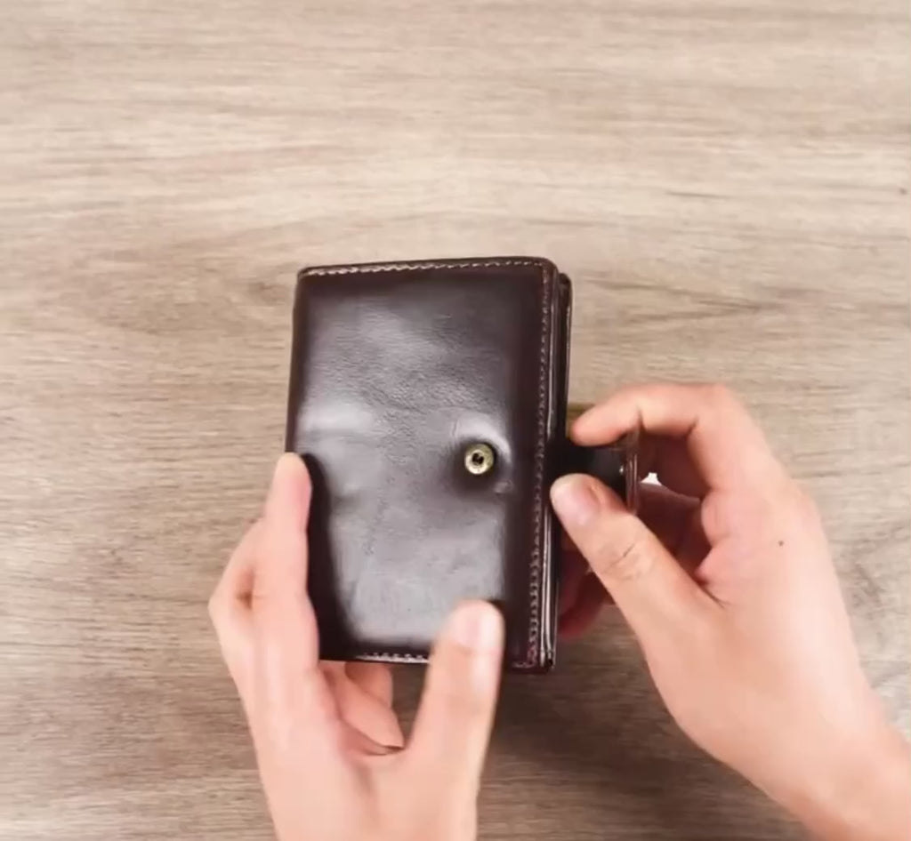 Portafoglio Uomo in Pelle Vintage 8300 Coffee |      Elegante e Sicuro